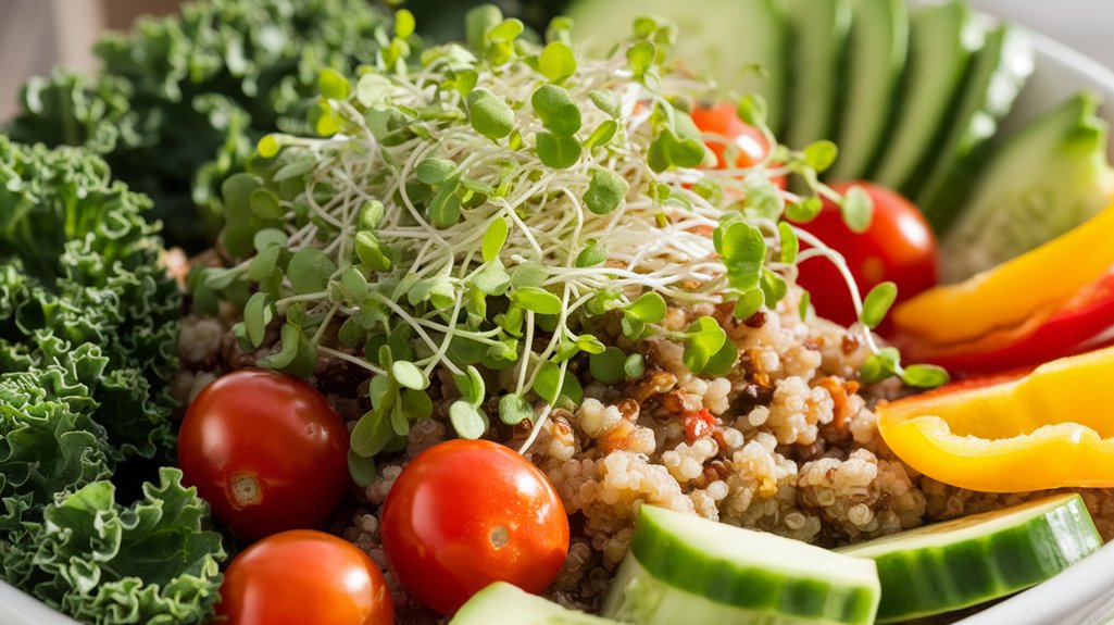 plant based grain bowl ingredients