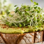 spicy avocado toast topping