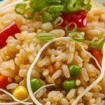 vegetable packed fried rice