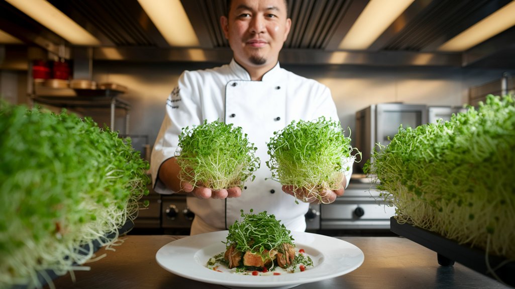bold flavors vibrant microgreens