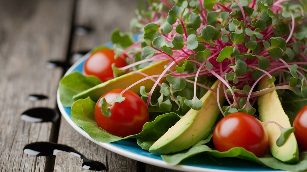bold peppery mustard microgreens