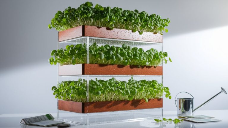 build a microgreen tower