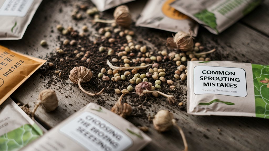 choose organic sprouting seeds