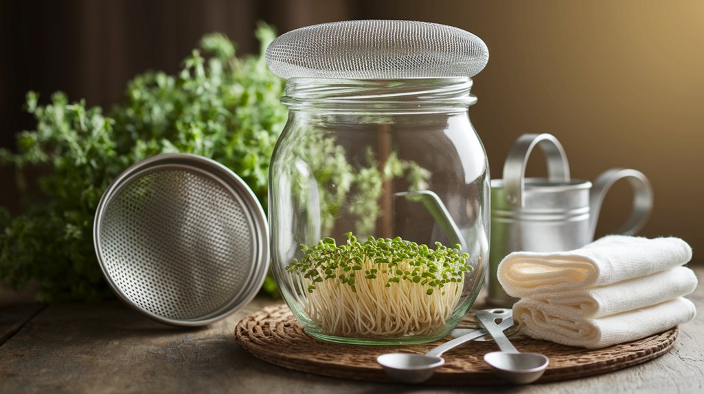 essential sprouting jar features