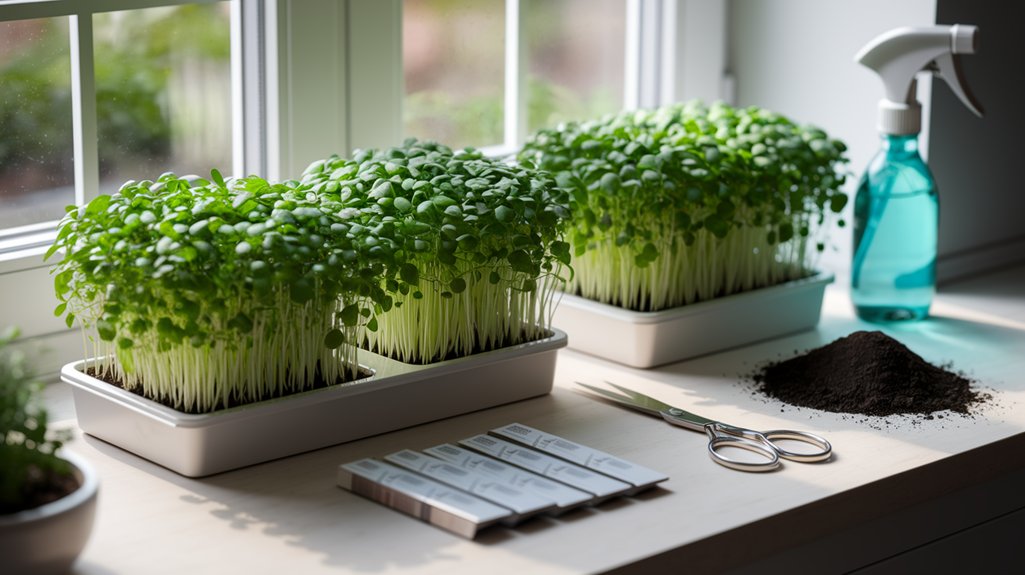 essential supplies for microgreens
