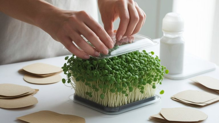 fresh microgreens packaging tips