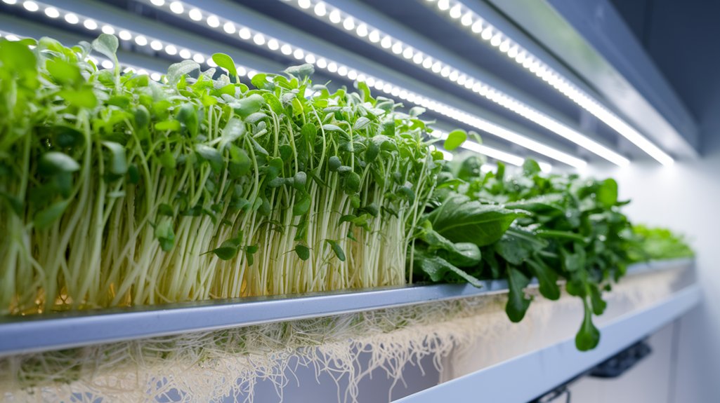 hydroponics enhances microgreens growth