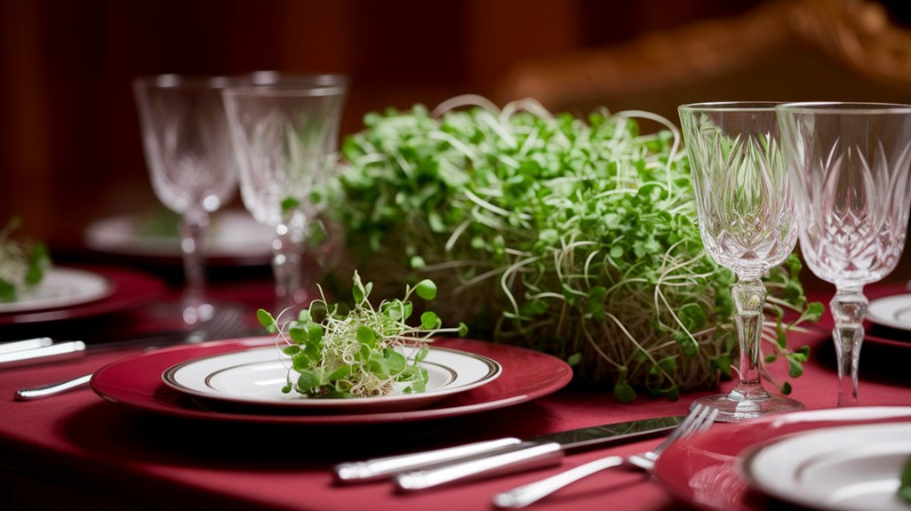 microgreens enhance holiday dishes