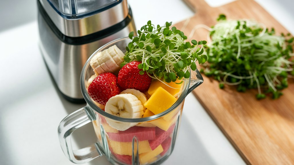 microgreens enhance smoothie nutrition