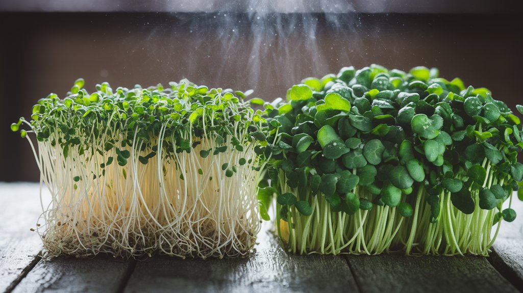 nutrient rich young plants