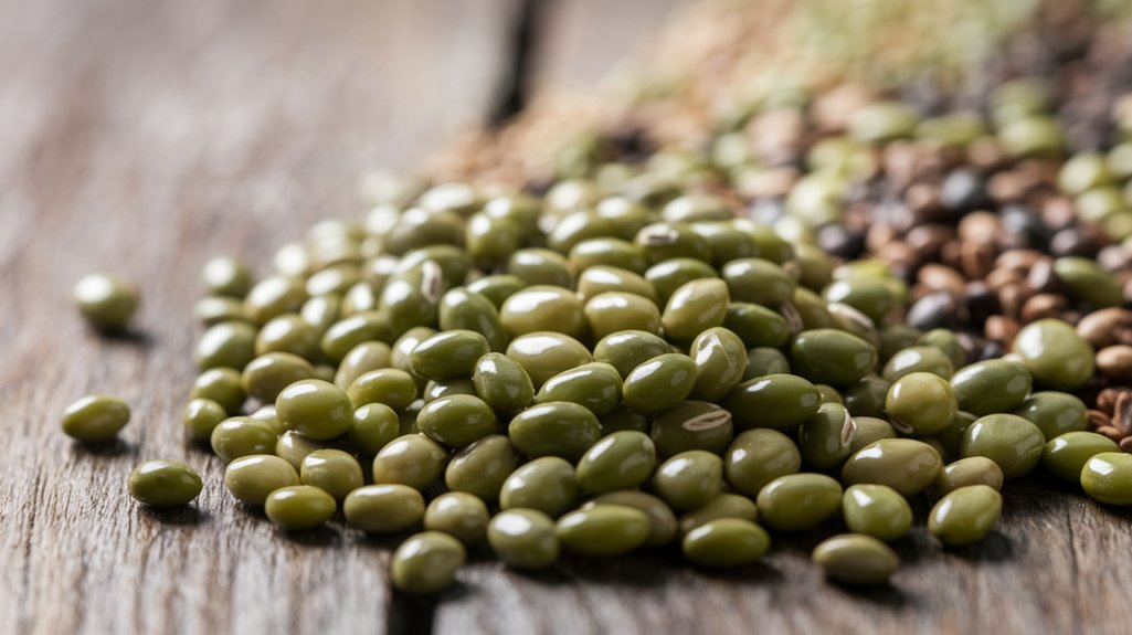nutritious mung bean sprouting