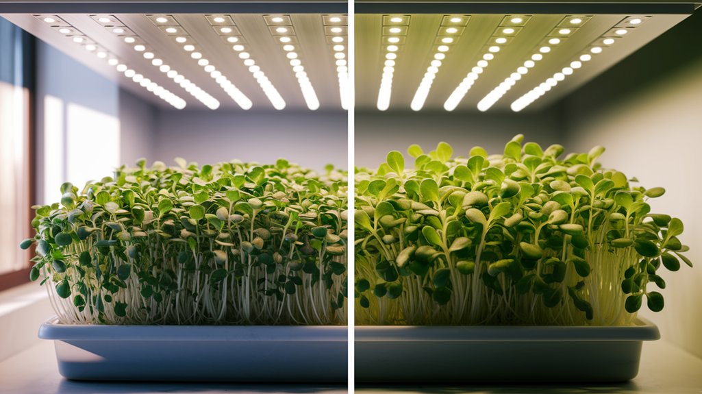 optimized light for growth
