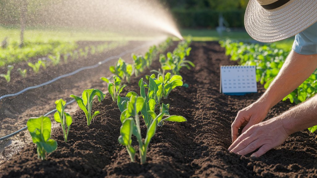 planting timing and conditions