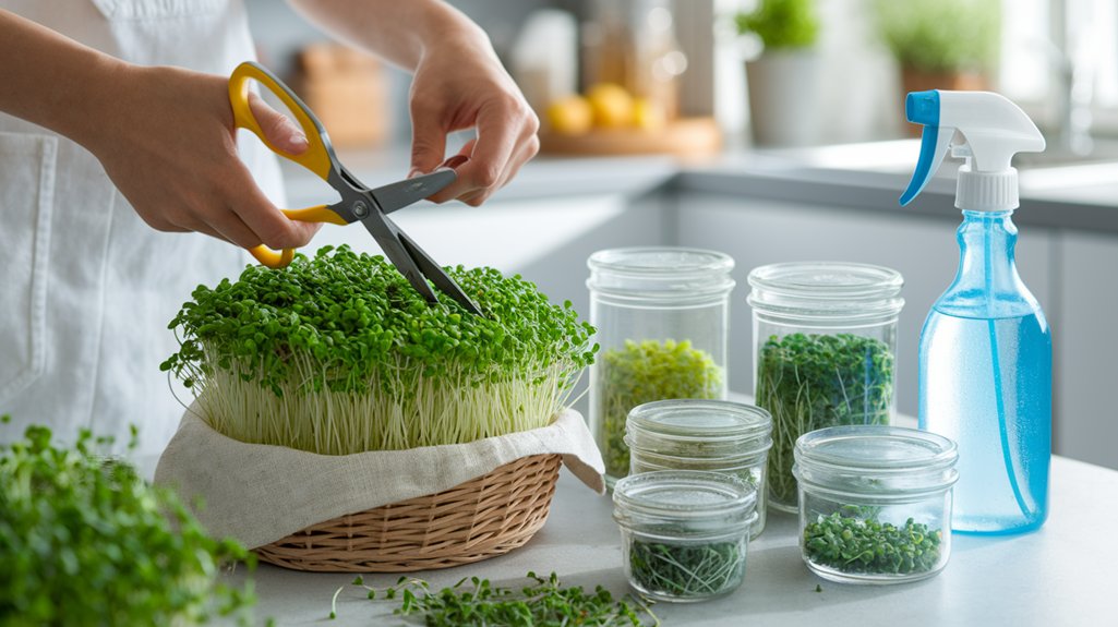 proper microgreens storage techniques