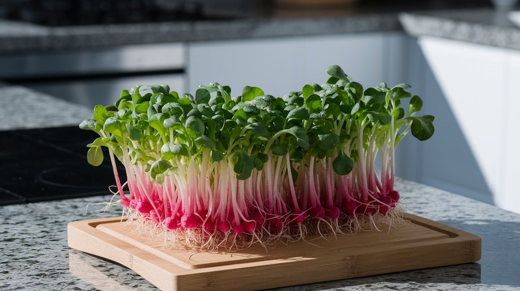 radish sprouts are nutritious
