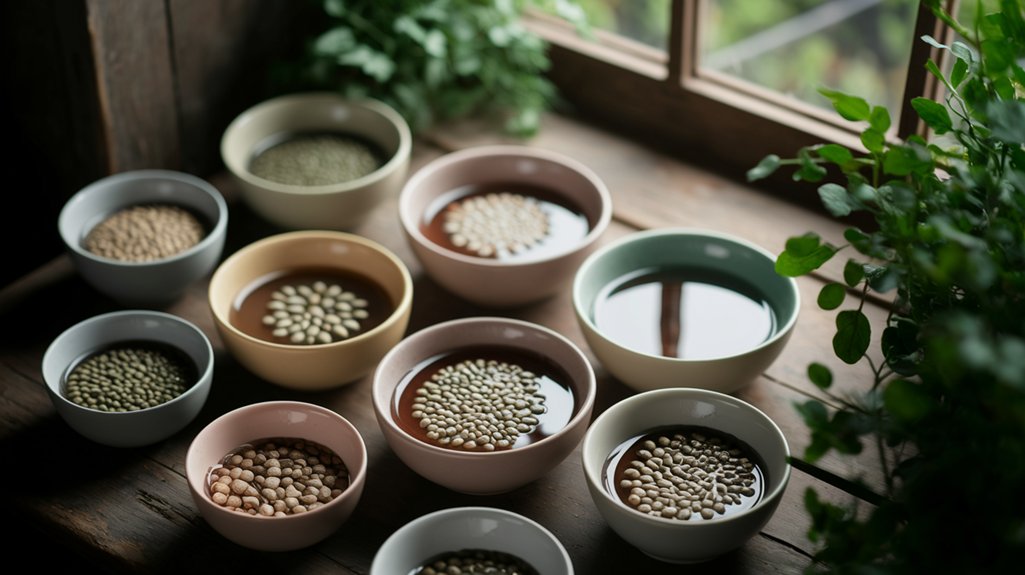 seed soaking duration guidelines