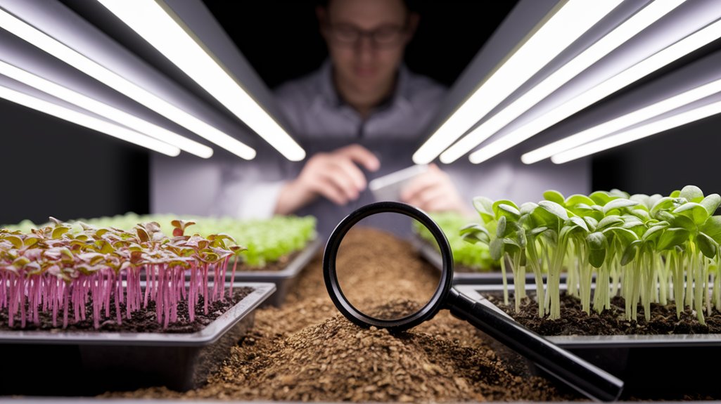 soil quality enhances microgreens