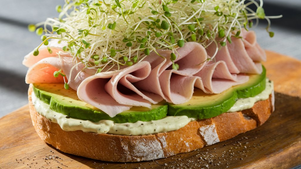 sprouts enhance protein sandwiches