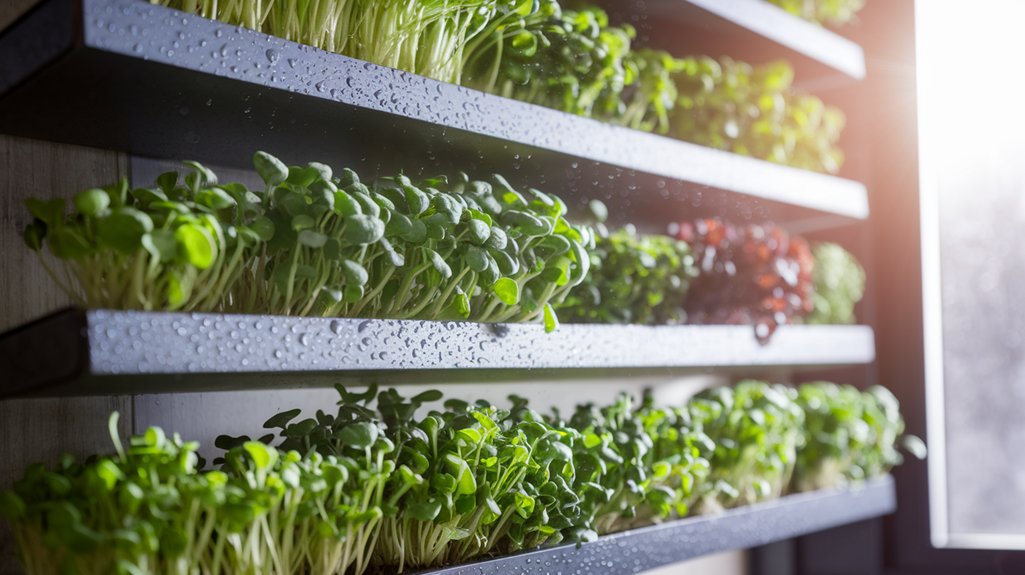 successful sprouting system setup