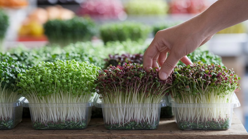 sustainable packaging for microgreens