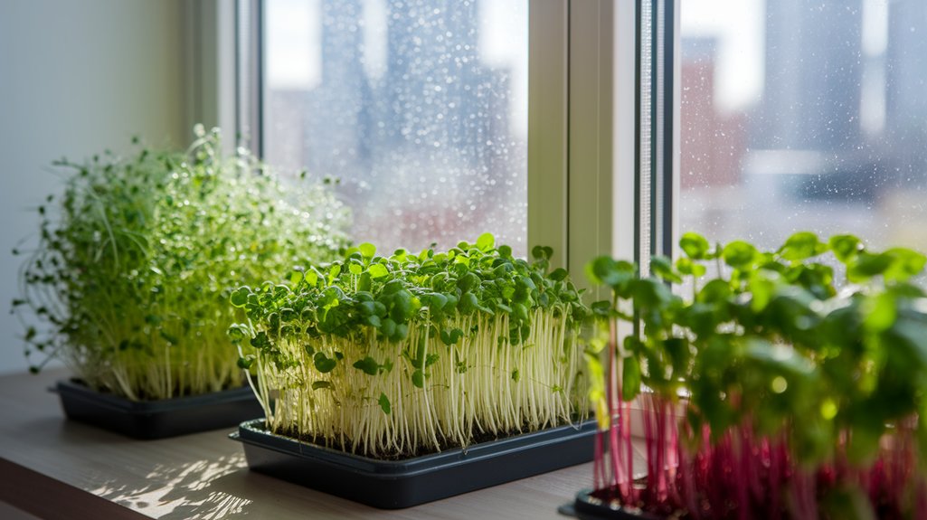 urban microgreens gardening tips