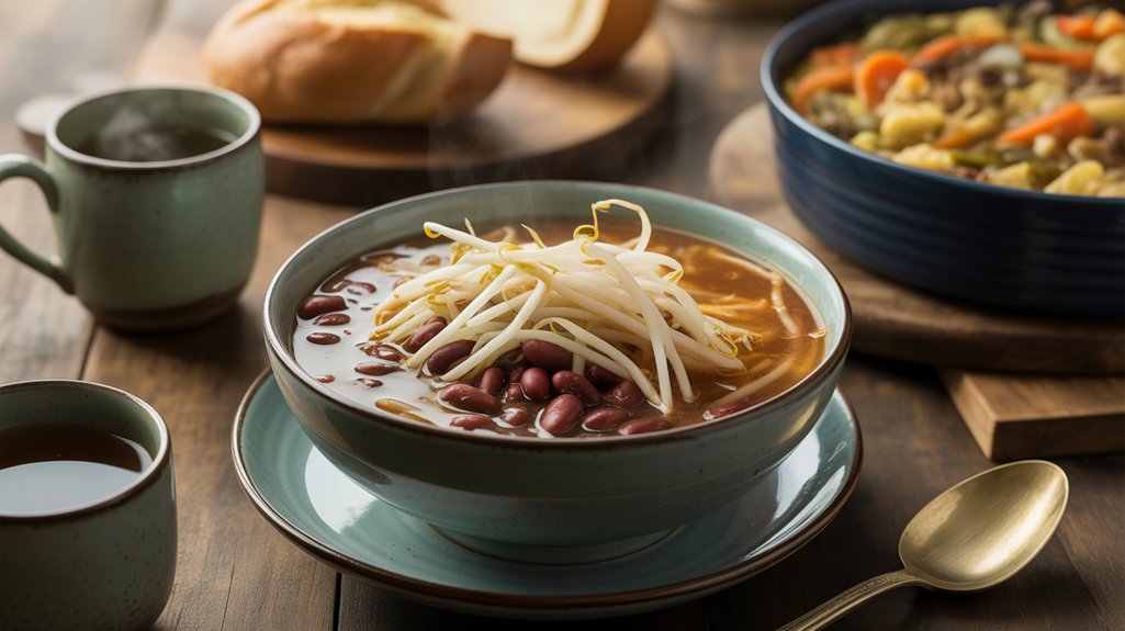 adzuki bean sprout soup recipe