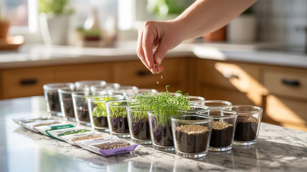 container and soil preparation