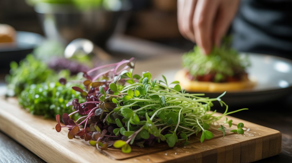 flavorful microgreens elevate dishes