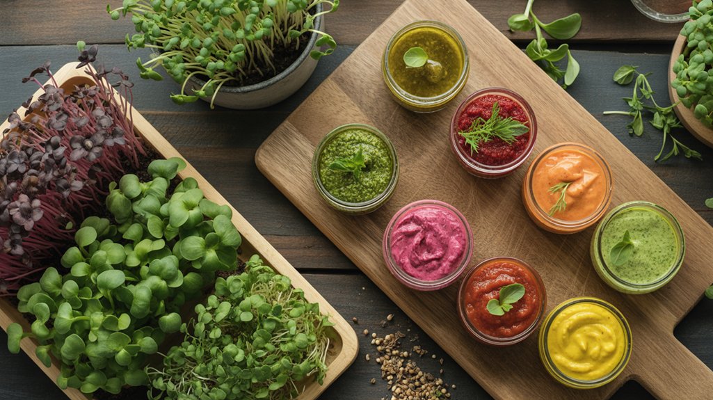 grow fresh homegrown microgreens