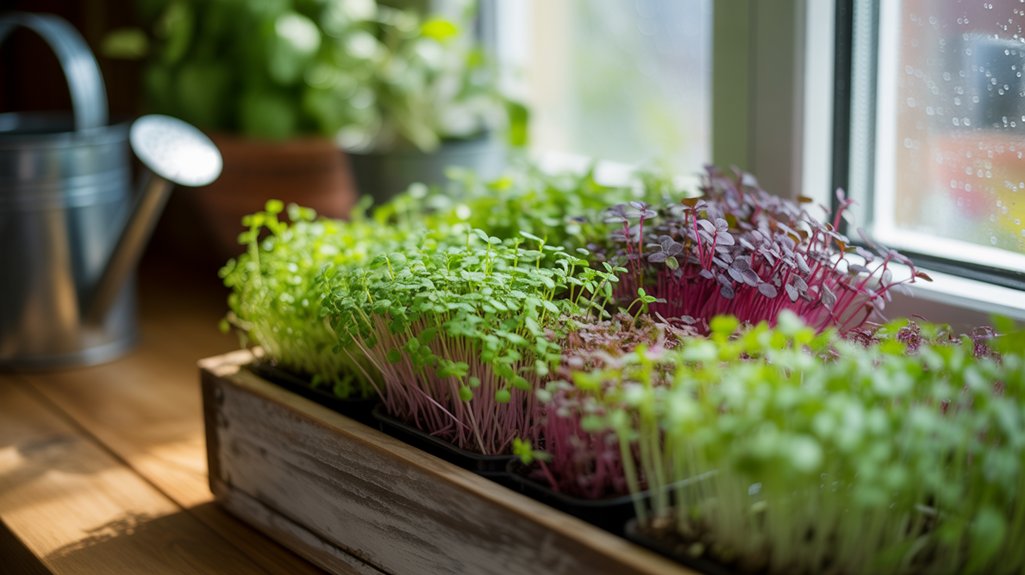 grow microgreens easily at home