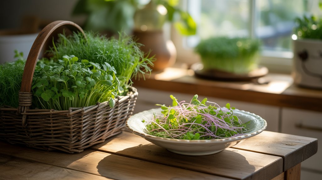 immune boosting microgreens selection