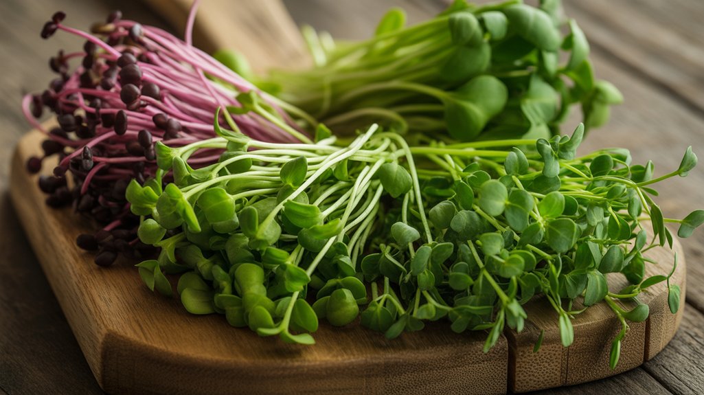 microgreens and sprouts toppings
