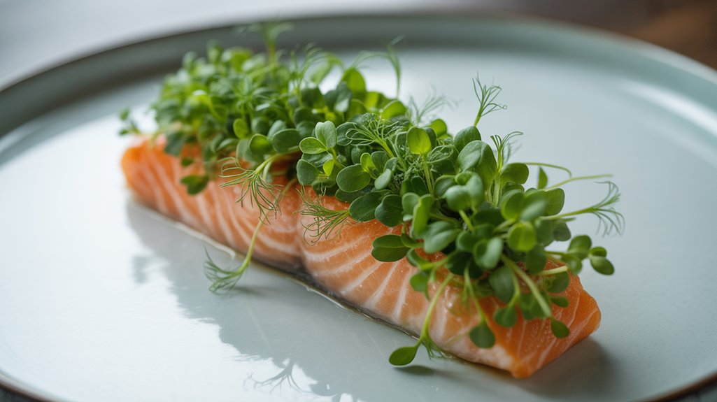 microgreens enhance dish presentation