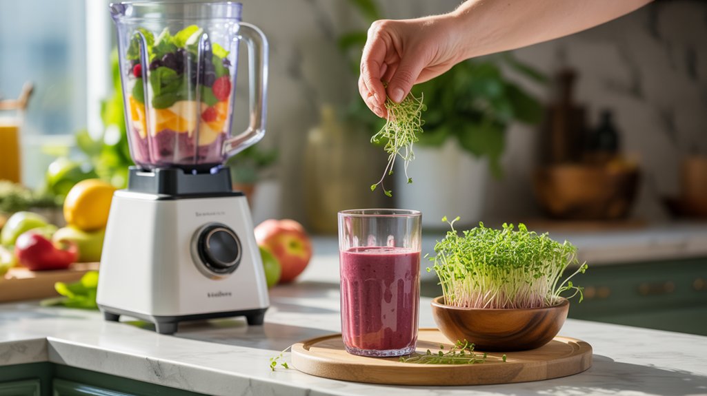 microgreens enhance smoothie nutrition