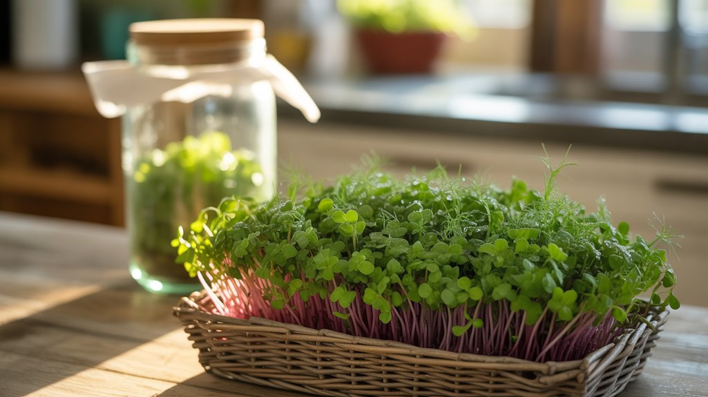 nutrient dense young plants