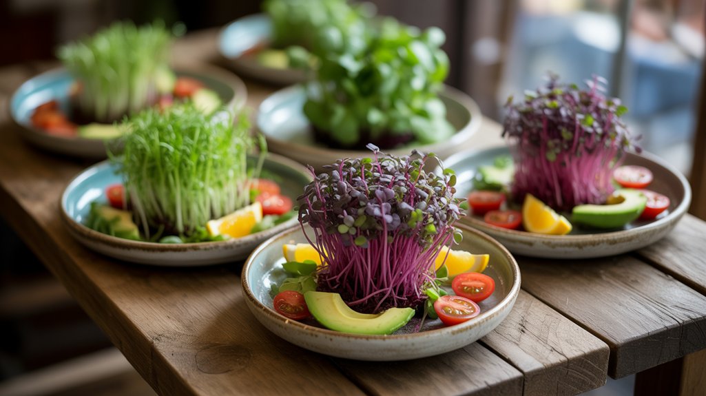 quick and tasty microgreen meals