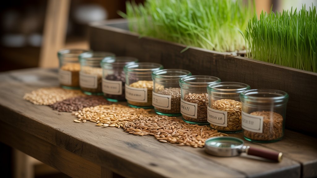 selecting optimal rye seeds