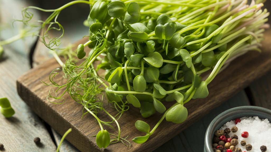 sweet and savory microgreens combinations