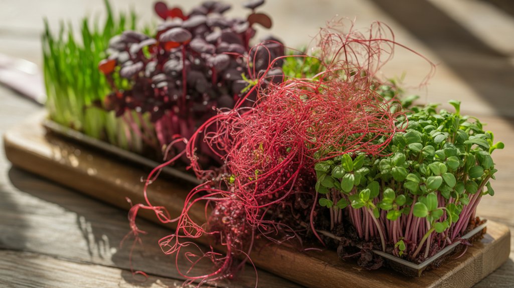 unique microgreen flavor profiles