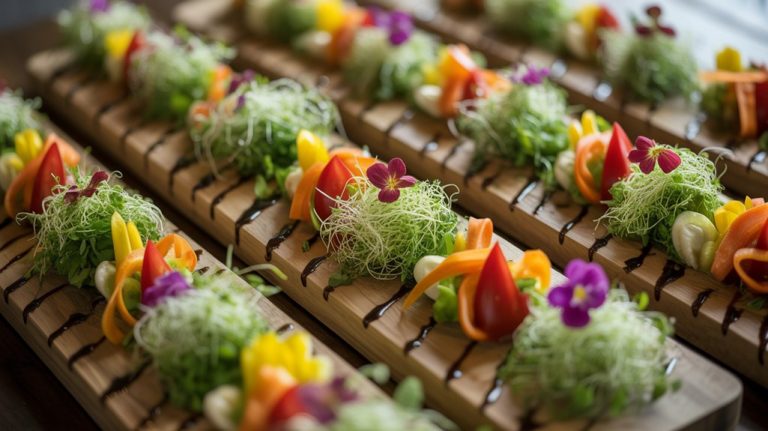 vibrant microgreens salad ideas