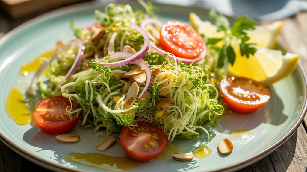 vibrant nutrient packed salad